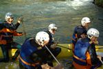 Rafting near Split Croatia